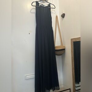 French Connection dark blue Maxi Dress - women’s 6